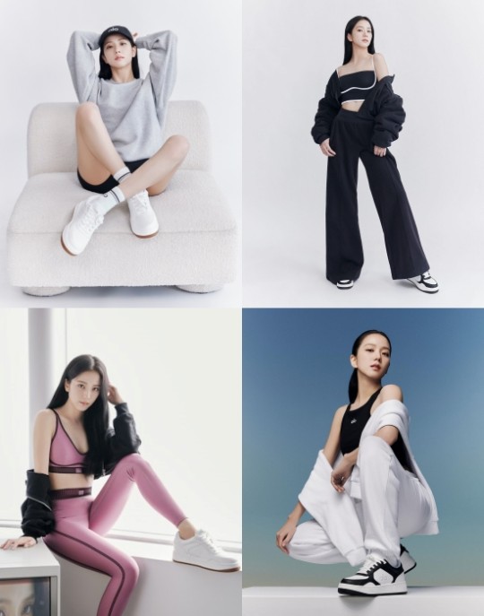 "BLACKPINK's Jisoo Captivates in Alo Yoga's '2024 Spring New Collection Campaign' Photoshoot"